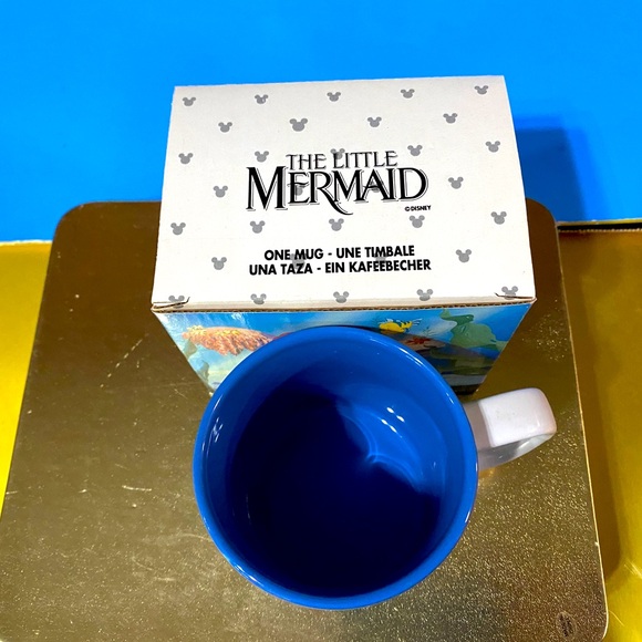 DISNEY STORE EXCLUSIVE VTG 90’s NWT THE LITTLE MERMAID COLLECTIBLE CERAMIC MUG - Picture 13 of 16